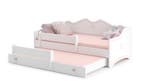 Bedbank Kinderbed 160x80 | Massief Hout | Actie!, Ophalen of Verzenden, Nieuw, Hoogslaper