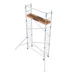 ALX Rolsteiger 75x190x6.30 mtr.wh wooddeck, Doe-het-zelf en Bouw, Steigers, Ophalen of Verzenden, Nieuw, Rolsteiger of Kamersteiger