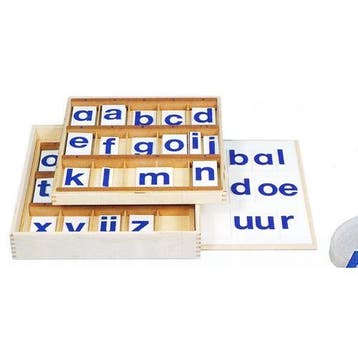 Magnetische reliëfletters a-b-c (zie omschrijving), Verzenden, Nieuw