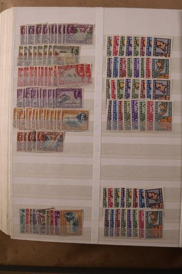 Curaçao + Antilles néerlandaises 1880/2002 - Grand stock, Postzegels en Munten, Gestempeld