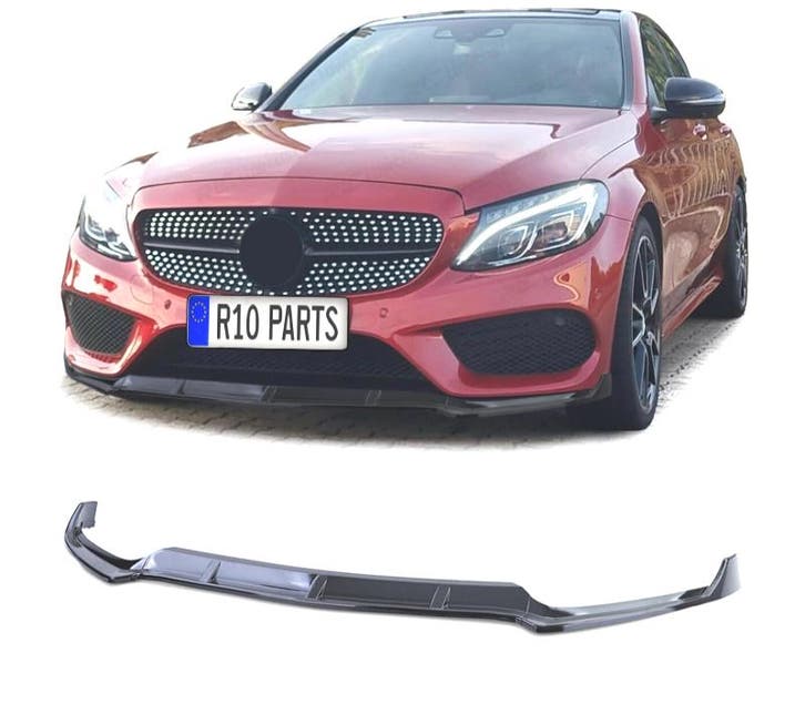 Spoiler Lame de Pare-Chocs Avant Pour Mercedes W205 14-17 Lo, Auto-onderdelen, Carrosserie, Verzenden