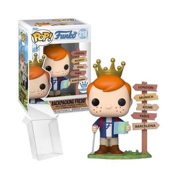 Funko Pop! Freddy Funko  Backpacking Freddy #218 Funko Shop, Verzamelen, Verzenden, Nieuw