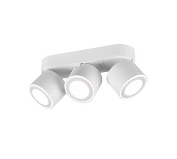 Trio TAURUS plafondlamp | LED | wit mat | 27,3 x 8,7 cm | IP, Verzenden