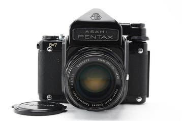 Pentax Asahi 6x7 TTL + Super-Multi-Coated Takumatr 2.4/105mm, Audio, Tv en Foto, Fotocamera's Analoog, Nieuw