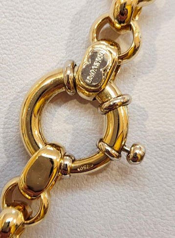 UnoAErre - Collier ras du cou - 18 carats Or jaune -