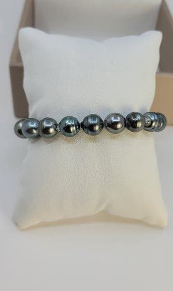 Zonder minimumprijs - Armband 8,5×9,5 mm pauwenkleur, Nieuw