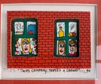 James Rizzi (1950-2011) - Two’s Company, Three’s a Crowd