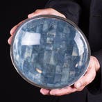 Prachtige Blauwe CoralMosaic Schaal - Zilver 925 - Raro