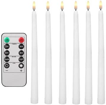 Led kaarsen ledcandle warmwit met afstandsbediening timer, Nieuw