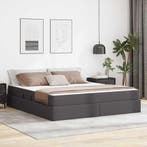 vidaXL Opslag bed met matras met matras met opslag 2 pcs, Verzenden