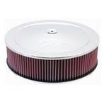 K&N luchtfilter rond - 130mm aansluiting, 356mm diameter, 10, Verzenden