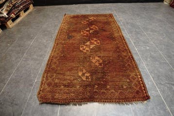 art déco afghan - Tapis - 207 cm - 110 cm, Nieuw