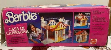 Barbie - Poppenhuis Barbie Casa di Campagna - 1980-1990 -