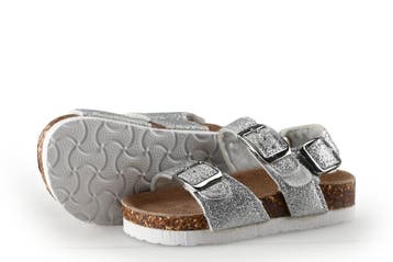 Carmen Sandalen Meisjes in maat 20 Zilver, Verzenden, Schoenen