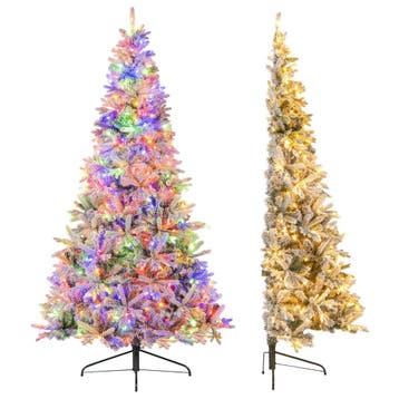2dekans | Coast Half Kunstkerstboom Voorverlicht 210 cm –, Ophalen of Verzenden