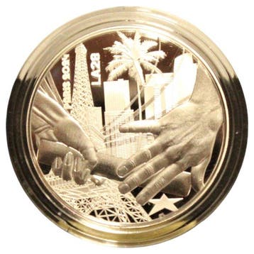 Frankrijk. 10 Euro 2024 Handover Paris - Los Angeles Proof