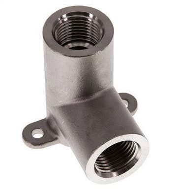 G 1/2 Acier inoxydable Jonction dair 2 voies murale 16, Verzenden