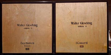 Walter Gieseking - Discoteca Classica EMI (1975-1977) - 5 x