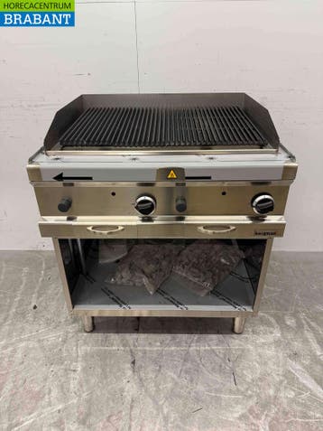 Gril à lave MBM en acier inoxydable 80 cm GAS Restauration, Verzenden