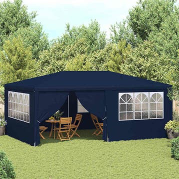 vidaXL Partytent met zijwanden professioneel 90 g/m² 4x6 m, Tuin en Terras, Verzenden, Nieuw