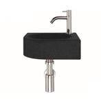 Hardstenen fonteinset Takara 30x30x10 cm, Ophalen of Verzenden, Nieuw, Chroom, Overige typen