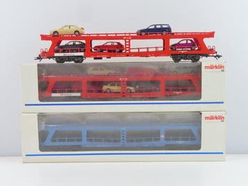 Märklin H0 - 42341/42342 - Modeltrein goederenwagon (3) - 3x