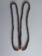 Ketting met hanger - 18 karaat Geel goud, Garnet