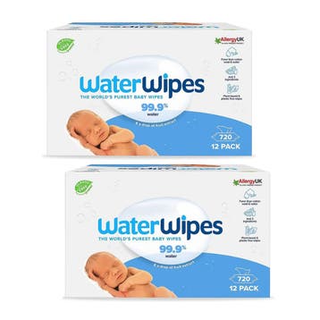 WaterWipes Billendoekjes Bio - 24 x 60 stuks - 1440 doekjes, Verzenden, Nieuw