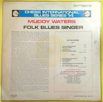 Muddy Waters - Folk Blues Singer (Holland 1964 LP) - Album, Nieuw in verpakking