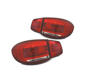 FEUX ARRIÈRE POUR VOLKSWAGEN VW TIGUAN 07-11 LIGHT BAR ROUGE, Verzenden