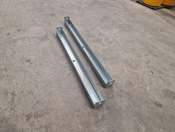 Afstandshouder palletstelling incl. bouten gebruikt, Ophalen of Verzenden