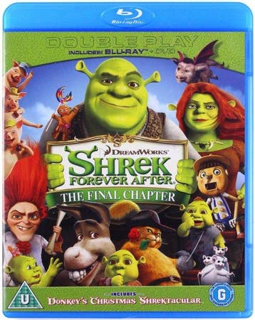 Shrek 4 blu-ray plus dvd import (blu-ray tweedehands film), Cd's en Dvd's, Dvd's | Actie, Ophalen of Verzenden, Nieuw in verpakking