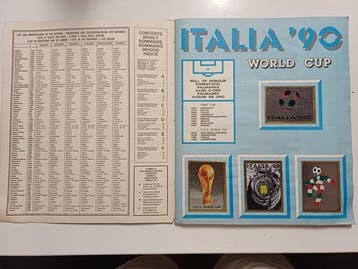 Panini Italia 90 World Cup Diego Maradona Compleet album -