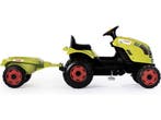 Smoby Claas Farmer XL Traktor - Traptractor met aanhangwagen, Verzenden, Nieuw