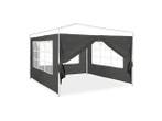 Veiling - Grijze zijwand partytent set van 4, Tuin en Terras, Partytenten, Nieuw