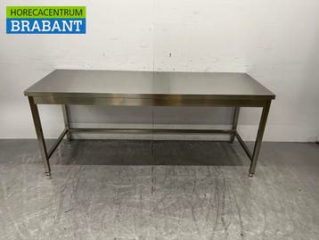 HCB RVS Werktafel Tafel Basic-line 200 x 70 x 85 cm Horeca, Ophalen of Verzenden