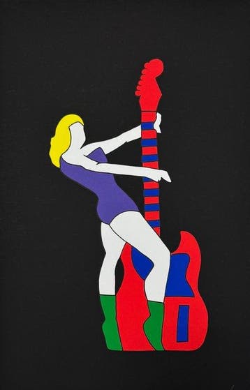 Marco Lodola (1955) - Love me Fender, Antiek en Kunst