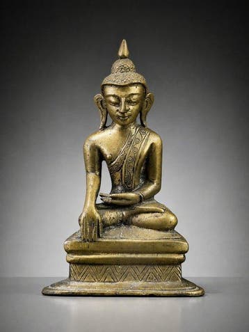 Bouddha - Konbaung - Late 19th c. - Beeld - Myanmar/Birma