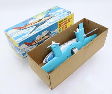 M.T. Modern Toys, Masudaya, Japan - Avion miniature -