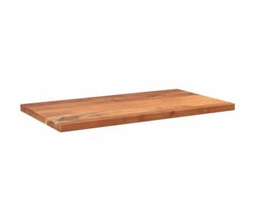 Tafelblad acacia 100x60cm | -34% Retour Deal | Snel zijn!, Verzenden