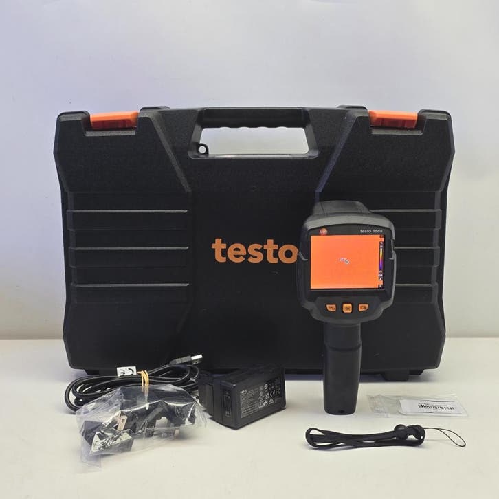 testo 868s Warmtebeeldcamera | Nieuwstaat, Doe-het-zelf en Bouw, Meetapparatuur, Nieuw, Ophalen of Verzenden