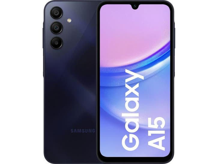 Samsung Galaxy A15 - 4G - 128GB - AMOLED 6,5 inch - Blauw, Telecommunicatie, Mobiele telefoons | Samsung, Zo goed als nieuw, Verzenden