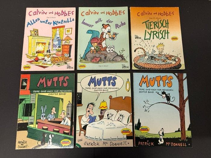 Simpsons - Muts - Calvin & Hobbes - German edition - 44, Boeken, Stripverhalen
