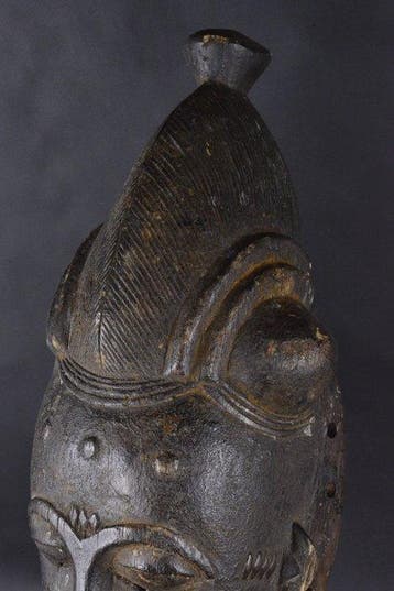 Ceremoniële masker van Jé - Yaure - Ivoorkust