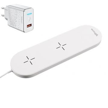 DrPhone Wicharge3 – 3-in-1 Draadloos Laadstation 10W –, Verzenden