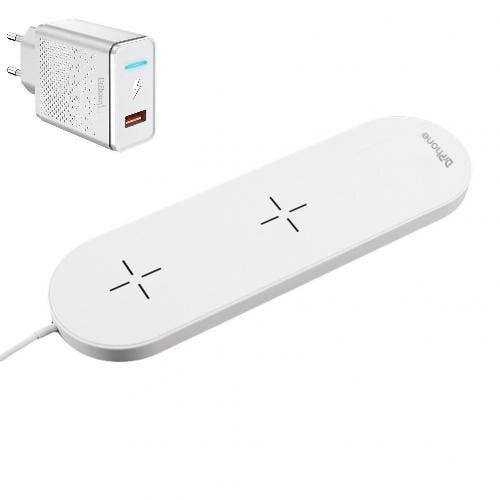 DrPhone Wicharge3 – 3-in-1 Draadloos Laadstation 10W –, Telecommunicatie, Mobiele telefoons | Telefoon-opladers, Nieuw, Verzenden