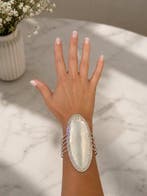 Zonder minimumprijs - Armband Zilver, Handtassen en Accessoires, Armbanden, Nieuw
