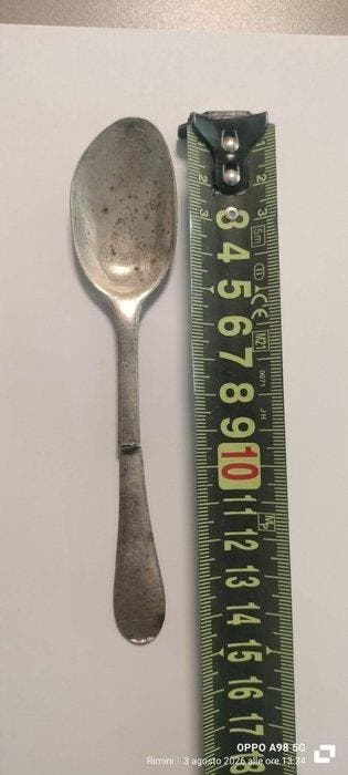 Lepel - Zilver - babylepel, Antiek en Kunst