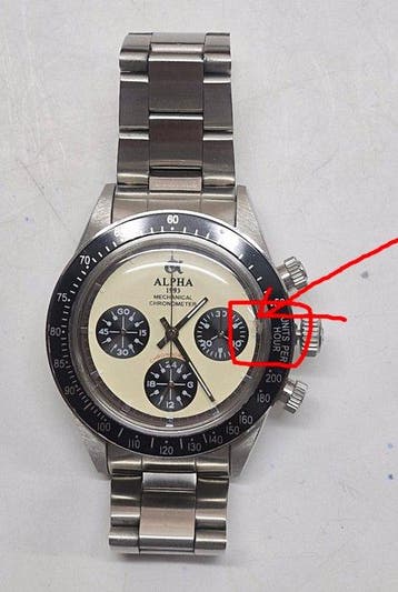 Alpha Sierra - Alpha 1993 - Sans prix de réserve - 4620/4900, Bijoux, Sacs & Beauté, Montres | Hommes
