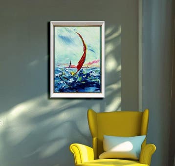 Vitality - Serie Regata - 15 (Velero - Paisaje Marino)